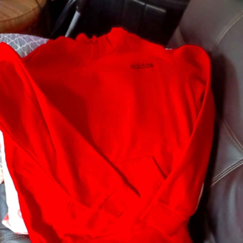 Mens  Adidas Hood Sweatshirt